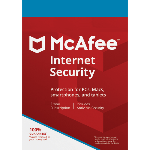 McAfee Internet Security - 2-Year / 1-Device